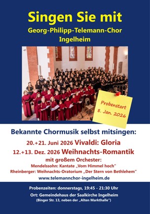 Telemann Chor Dez Titel